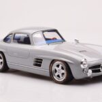 Mercedes 300 SL W198 Gullwing By S-Klub Szary GT Spirit 1:18 - image 4 of 6