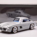 Mercedes 300 SL W198 Gullwing By S-Klub Szary GT Spirit 1:18 - image 6 of 6