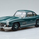 Mercedes 300 SL W198 Gullwing Zielony Norev 1:18