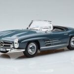 Mercedes 300 SL W198 Roadster Niebieski Norev 1:18
