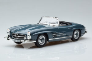 Mercedes 300 SL W198 Roadster Niebieski Norev 1:18