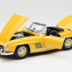 Mercedes 300 SL W198 Roadster Żółty Norev 1:18 B66040669 - image 2 of 8