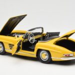 Mercedes 300 SL W198 Roadster Żółty Norev 1:18 B66040669 - image 5 of 8