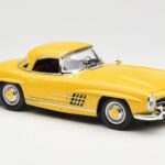 Mercedes 300 SL W198 Roadster Żółty Norev 1:18 B66040669 - image 6 of 8