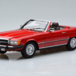 Mercedes 450 SL R107 Wersja USA Czerwony Norev 1:18