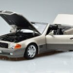 Mercedes 500 SL R129 Smoke Srebrny Norev 1:18 183719 Metal - image 2 of 7