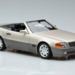 Mercedes 500 SL R129 Smoke Srebrny Norev 1:18 183719 Metal - image 5 of 7