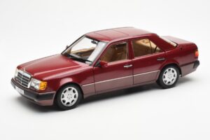 Mercedes 500E W124 Czerwony Metallic Dealer Edition Norev 1:18 B66040699