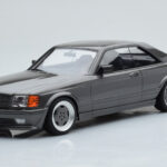 Mercedes 560 SEC C126 AMG Wide Body Szary Otto 1:18