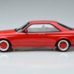 Mercedes 560 SEC W126 Widebody Czerwony Otto 1:18 OT995 Żywica - image 3 of 6