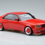 Mercedes 560 SEC W126 Widebody Czerwony Otto 1:18 OT995 Żywica - image 4 of 6