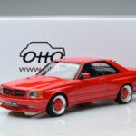Mercedes 560 SEC W126 Widebody Czerwony Otto 1:18 OT995 Żywica - image 6 of 6