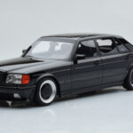 Mercedes 560 SEL AMG W126 Obsidian Czarny Otto 1:18