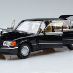 Mercedes 560 SEL W126 Czarny Norev 1:18 - image 2 of 7