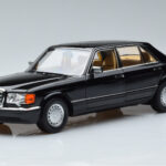 Mercedes 560 SEL W126 Czarny Norev 1:18