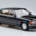 Mercedes 560 SEL W126 Czarny Norev 1:18 - image 5 of 7