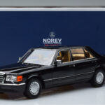 Mercedes 560 SEL W126 Czarny Norev 1:18 - image 7 of 7