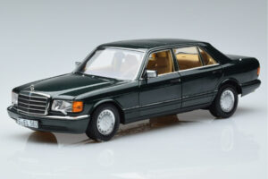Mercedes 560 SEL W126 Ciemna Zieleń Metalik Norev 1:18
