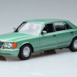Mercedes 560 SEL W126 Jasnozielony Norev 1:18
