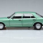 Mercedes 560 SEL W126 Jasnozielony Norev 1:18 - image 4 of 7
