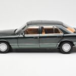 Mercedes 560 SEL W126 Night Zielony Metaliczny Dealer Edition Norev 1:18 B66040626 - image 4 of 8
