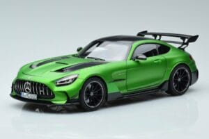 Mercedes AMG GT C190 Black Series Zielony Hell Magno Limitowana Edycja Norev 1:18 183903 Metal