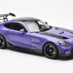 Mercedes AMG GT Black Series Fioletowy Asia Exclusive Norev 1:18 - image 6 of 8