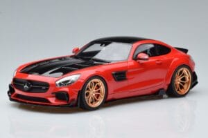 Mercedes AMG GT Prior Design C190 Czerwony GT Spirit 1:18 ZM104 Żywica