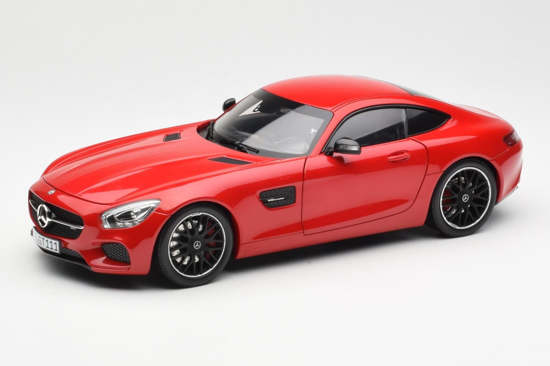 Mercedes AMG GT C190 Czerwony Norev 1:18 183496 Metal