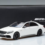 Mercedes AMG S63 W222 Diamond Biały GT Spirit 1:18 - image 6 of 6