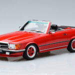 Mercedes AMG SL500 R107 Czerwony Otto 1:18