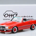 Mercedes AMG SL500 R107 Czerwony Otto 1:18 - image 6 of 6