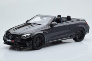 Mercedes Brabus 650 Kabriolet Czarny GT Spirit 1:18
