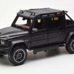 Mercedes Brabus G800 W463 Adventure XLP Night Czarny Magno Almost Real 1:18