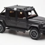 Mercedes Brabus G800 W463 Adventure XLP Night Czarny Magno Almost Real 1:18 - image 6 of 8