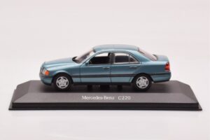 Mercedes C-Class W202 C220 Petrol Metaliczny Minichamps 1:43