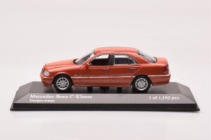 Mercedes C-Class W202 C240 Pomarańczowy Metaliczny Minichamps 1:43 430037000