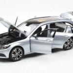 Mercedes C-Class W205 T-Model Srebrny Asia Exclusive Norev 1:18 - image 2 of 8