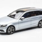 Mercedes C-Class W205 T-Model Srebrny Asia Exclusive Norev 1:18