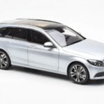 Mercedes C-Class W205 T-Model Srebrny Asia Exclusive Norev 1:18 - image 6 of 8