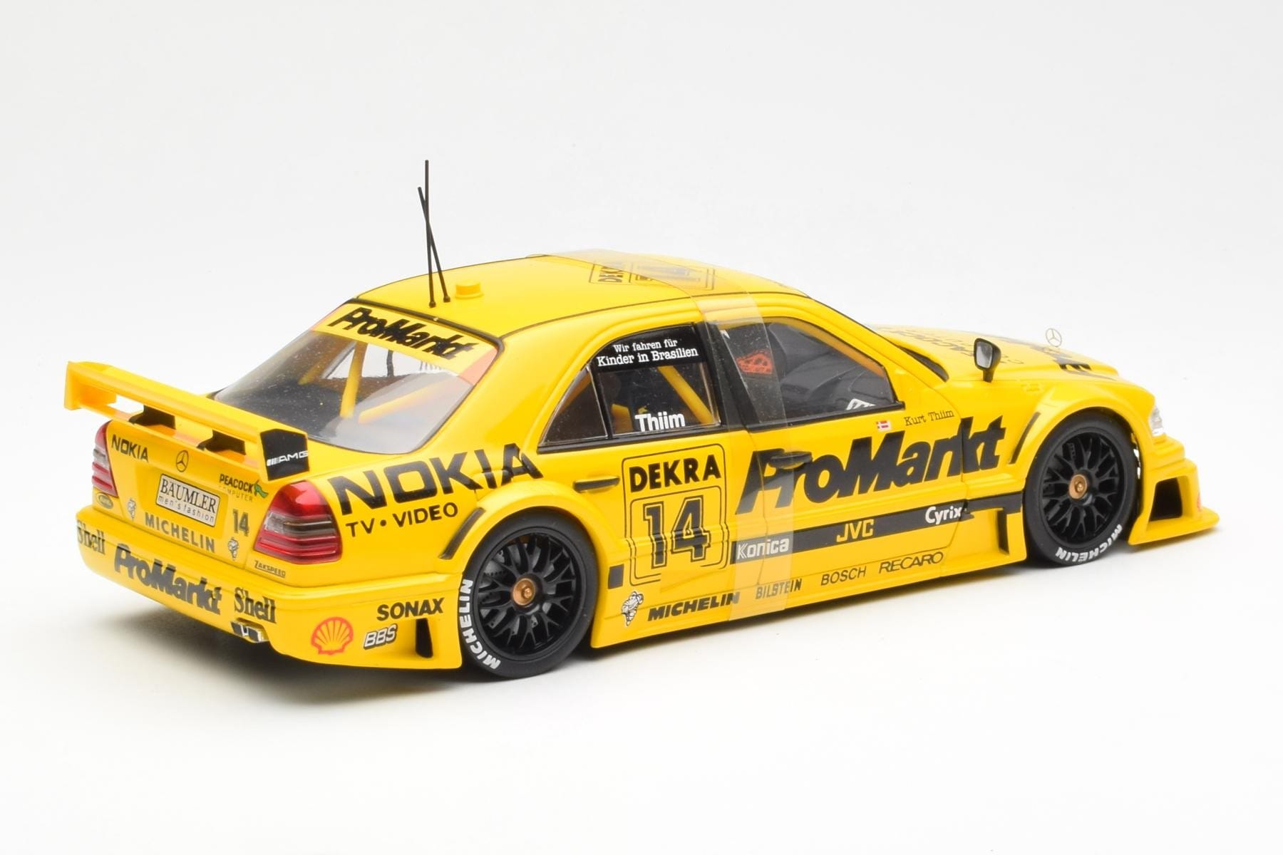 Mercedes C-Class W202 #14 K. Thiim DTM 1994 UT Models 1:18 180943314 Metal — zdjęcie 2 z 6