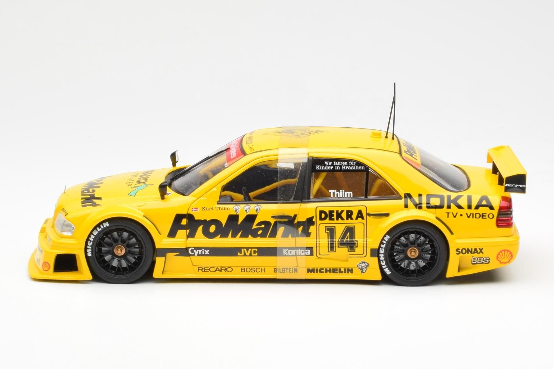 Mercedes C-Class W202 #14 K. Thiim DTM 1994 UT Models 1:18 180943314 Metal — zdjęcie 3 z 6