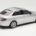 Mercedes C-Class W204 Avantgarde Srebrny AUTOart 1:18 B66962368 - image 3 of 8