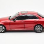Mercedes C-Class W205 Czerwony Metaliczny Asia Exclusive Norev 1:18 - image 4 of 8