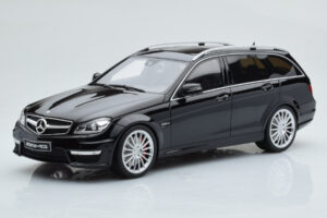 Mercedes C63 AMG S204 T-Model Czarny GT Spirit 1:18