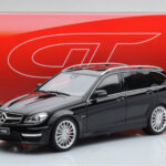 Mercedes C63 AMG S204 T-Model Czarny GT Spirit 1:18 - image 6 of 6