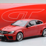 Mercedes C63 AMG W204 Black Series Czerwony GT Spirit 1:18 - image 6 of 6
