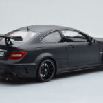 Mercedes C63 AMG W204 Black Series Matowy Czarny GT Spirit 1:18 - image 2 of 6