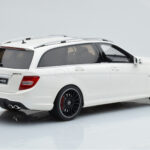 Mercedes C63 AMG S204 T-Model Biały GT Spirit 1:18 - image 2 of 8