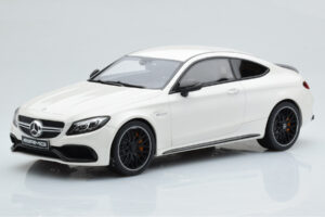 Mercedes C63S AMG C205 Coupe Biały GT Spirit 1:18